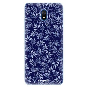 Odolné silikónové puzdro iSaprio - Blue Leaves 05 - Xiaomi Redmi 8A