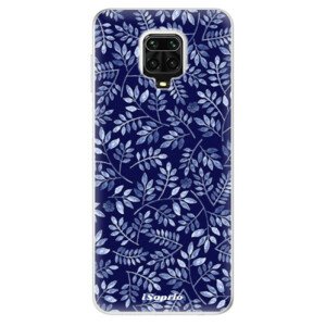 Odolné silikónové puzdro iSaprio - Blue Leaves 05 - Xiaomi Redmi Note 9 Pro / Note 9S