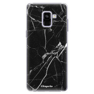 Plastové puzdro iSaprio - Black Marble 18 - Samsung Galaxy A8+