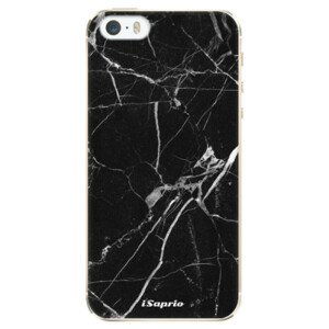 Plastové puzdro iSaprio - Black Marble 18 - iPhone 5/5S/SE