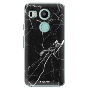 Plastové puzdro iSaprio - Black Marble 18 - LG Nexus 5X