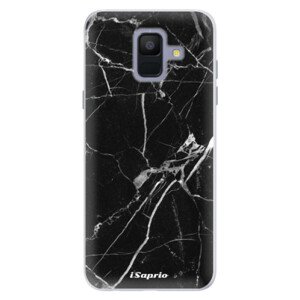 Silikónové puzdro iSaprio - Black Marble 18 - Samsung Galaxy A6