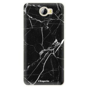 Silikónové puzdro iSaprio - Black Marble 18 - Huawei Y5 II / Y6 II Compact