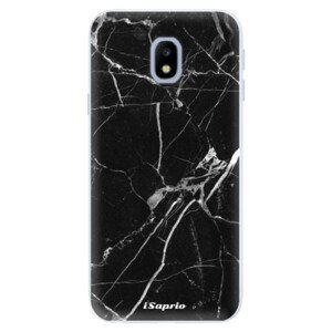 Silikónové puzdro iSaprio - Black Marble 18 - Samsung Galaxy J3 2017