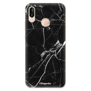 Odolné silikónové puzdro iSaprio - Black Marble 18 - Huawei P20 Lite