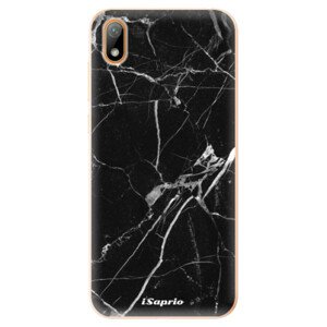 Odolné silikónové puzdro iSaprio - Black Marble 18 - Huawei Y5 2019