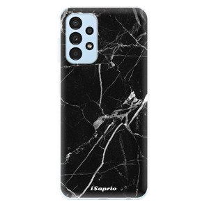 Odolné silikónové puzdro iSaprio - Black Marble 18 - Samsung Galaxy A13