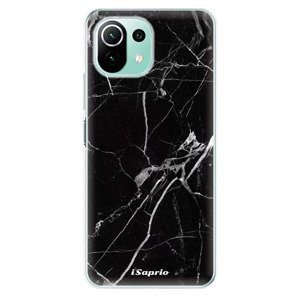 Odolné silikónové puzdro iSaprio - Black Marble 18 - Xiaomi Mi 11 Lite