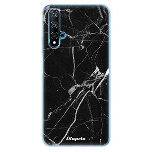 Odolné silikónové puzdro iSaprio - Black Marble 18 - Huawei Nova 5T