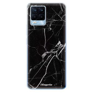 Odolné silikónové puzdro iSaprio - Black Marble 18 - Realme 8 / 8 Pro