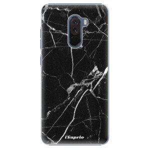 Plastové puzdro iSaprio - Black Marble 18 - Xiaomi Pocophone F1