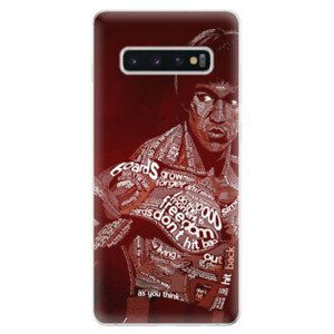 Odolné silikonové pouzdro iSaprio - Bruce Lee - Samsung Galaxy S10+