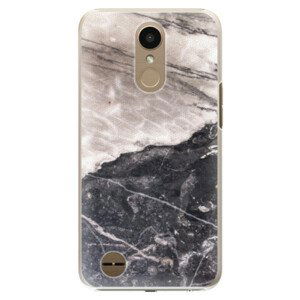 Plastové puzdro iSaprio - BW Marble - LG K10 2017