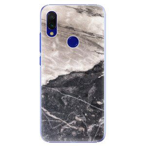 Plastové puzdro iSaprio - BW Marble - Xiaomi Redmi 7