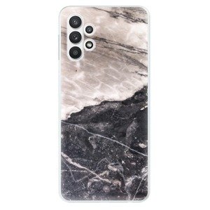 Odolné silikónové puzdro iSaprio - BW Marble - Samsung Galaxy A32