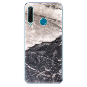 Odolné silikónové puzdro iSaprio - BW Marble - Honor 20e