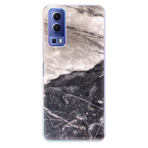 Odolné silikónové puzdro iSaprio - BW Marble - Vivo Y72 5G