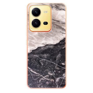 Odolné silikónové puzdro iSaprio - BW Marble - Vivo X80 Lite 5G