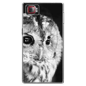 Plastové puzdro iSaprio - BW Owl - Lenovo Z2 Pro