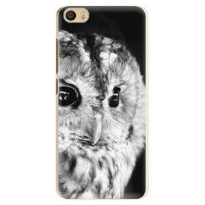 Plastové puzdro iSaprio - BW Owl - Xiaomi Mi5