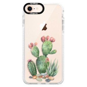 Silikónové púzdro Bumper iSaprio - Cacti 01 - iPhone 8