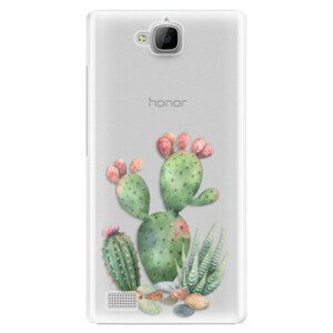 Plastové puzdro iSaprio - Cacti 01 - Huawei Honor 3C