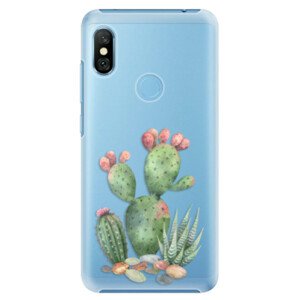 Plastové puzdro iSaprio - Cacti 01 - Xiaomi Redmi Note 6 Pro