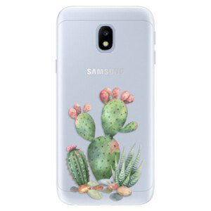 Silikónové puzdro iSaprio - Cacti 01 - Samsung Galaxy J3 2017