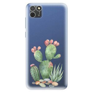 Odolné silikónové puzdro iSaprio - Cacti 01 - Honor 9S