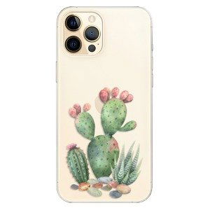 Odolné silikónové puzdro iSaprio - Cacti 01 - iPhone 12 Pro