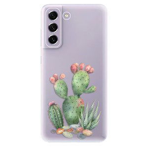 Odolné silikónové puzdro iSaprio - Cacti 01 - Samsung Galaxy S21 FE 5G