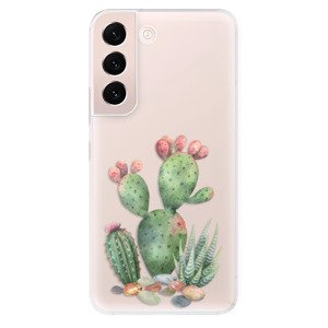 Odolné silikónové puzdro iSaprio - Cacti 01 - Samsung Galaxy S22+ 5G