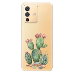 Odolné silikónové puzdro iSaprio - Cacti 01 - Vivo V23 5G