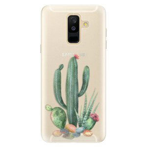 Silikónové puzdro iSaprio - Cacti 02 - Samsung Galaxy A6+