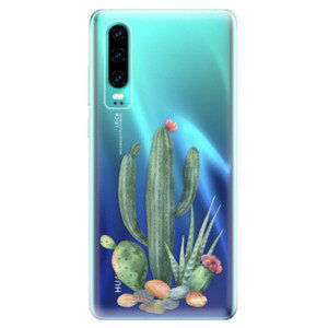 Odolné silikonové pouzdro iSaprio - Cacti 02 - Huawei P30