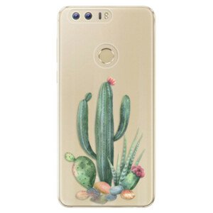 Odolné silikónové puzdro iSaprio - Cacti 02 - Huawei Honor 8