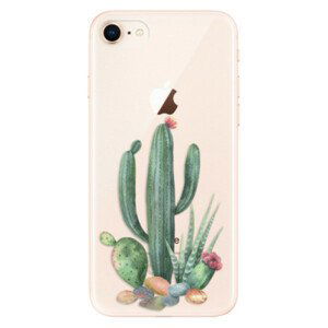 Odolné silikónové puzdro iSaprio - Cacti 02 - iPhone 8