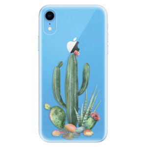 Odolné silikónové puzdro iSaprio - Cacti 02 - iPhone XR