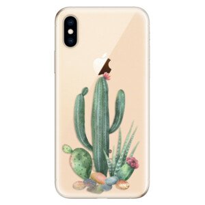 Odolné silikónové puzdro iSaprio - Cacti 02 - iPhone XS