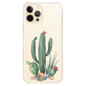 Odolné silikónové puzdro iSaprio - Cacti 02 - iPhone 12 Pro