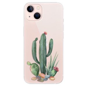 Odolné silikónové puzdro iSaprio - Cacti 02 - iPhone 13