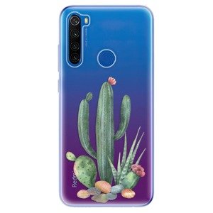 Odolné silikónové puzdro iSaprio - Cacti 02 - Xiaomi Redmi Note 8T