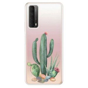 Odolné silikónové puzdro iSaprio - Cacti 02 - Huawei P Smart 2021