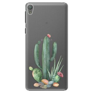 Plastové puzdro iSaprio - Cacti 02 - Sony Xperia E5