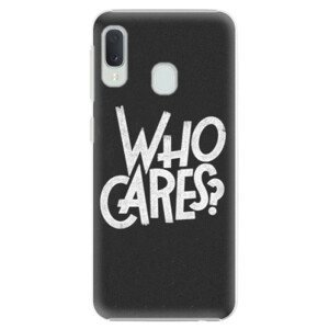 Plastové puzdro iSaprio - Who Cares - Samsung Galaxy A20e
