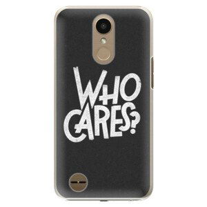 Plastové puzdro iSaprio - Who Cares - LG K10 2017