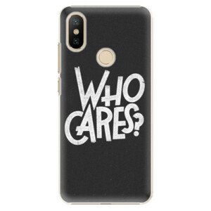Plastové puzdro iSaprio - Who Cares - Xiaomi Mi A2