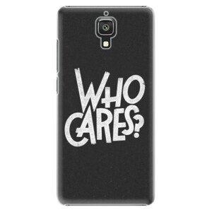 Plastové puzdro iSaprio - Who Cares - Xiaomi Mi4
