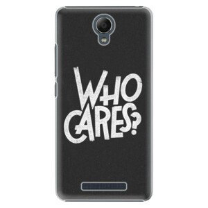 Plastové puzdro iSaprio - Who Cares - Xiaomi Redmi Note 2