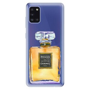 Odolné silikónové puzdro iSaprio - Chanel Gold - Samsung Galaxy A31